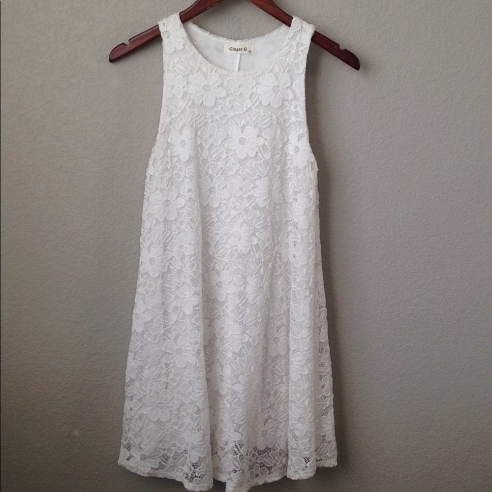White Lace Dress